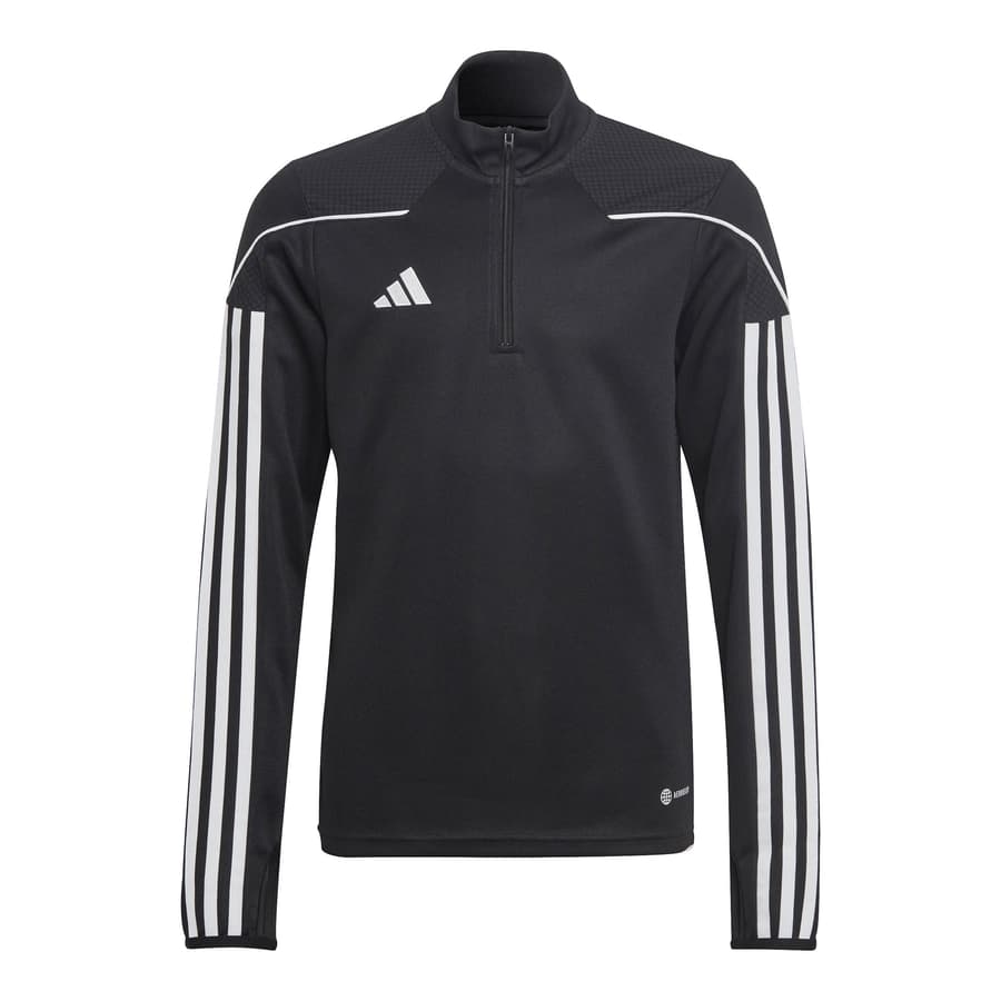 2 adidas Kinder Trainingsoberteile Tiro 23 League schwarz/weiß, Gr. 116